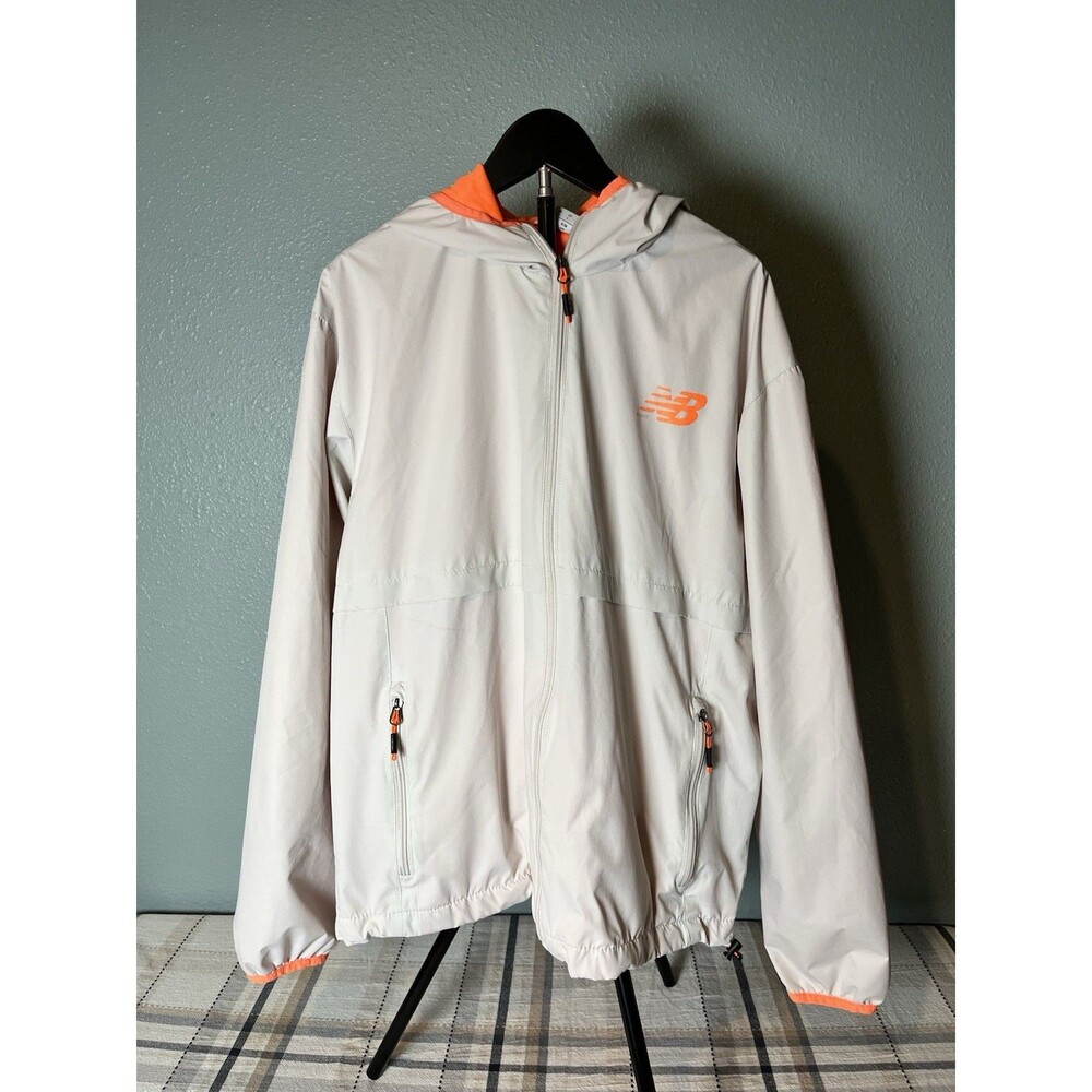 New Balance Hooded Windbreaker - Full Zip - Men’s Size Large